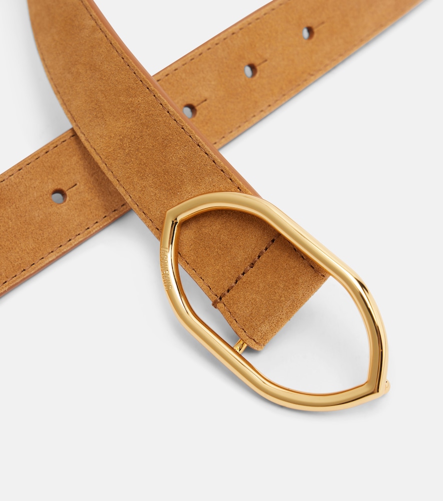  Jacquemus Jacquemus Gürtel Calisson Aus Veloursleder 