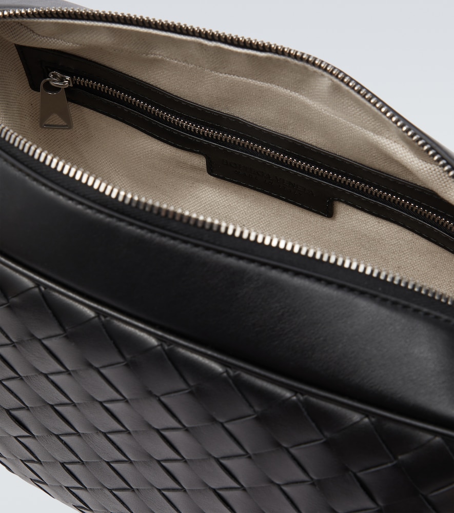  Bottega Veneta Bottega Veneta Schultertasche Intrecciato Aus Leder 