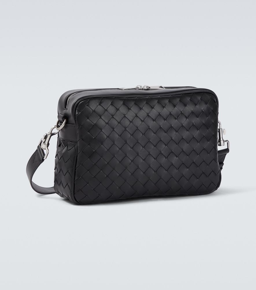  Bottega Veneta Bottega Veneta Schultertasche Intrecciato Aus Leder 