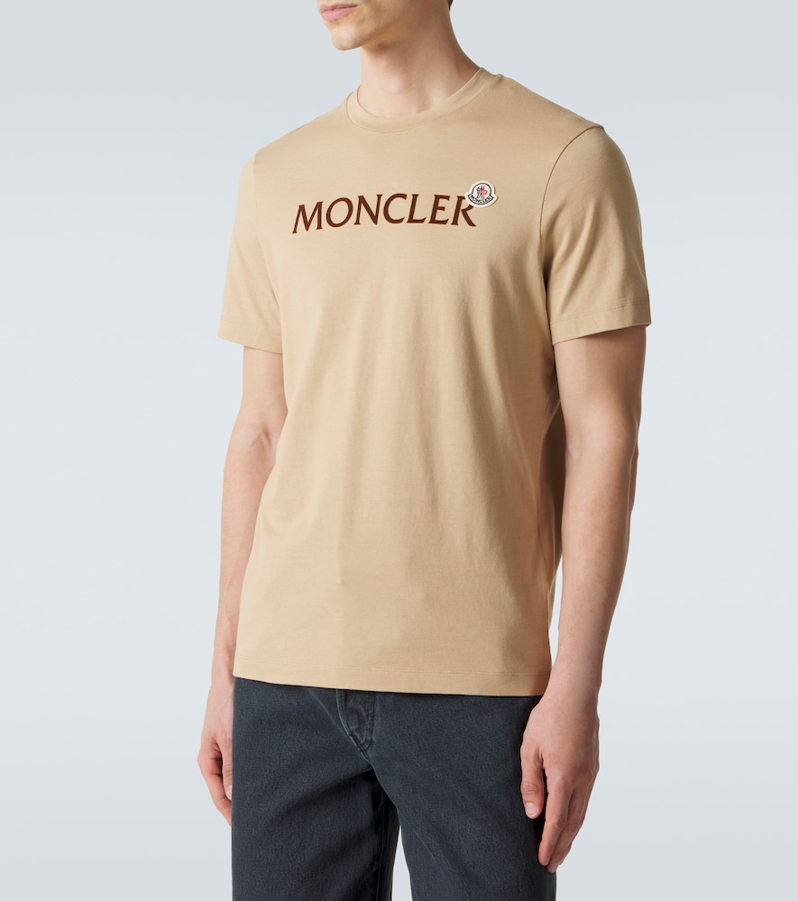  Moncler Moncler T-shirt Aus Baumwoll-jersey 
