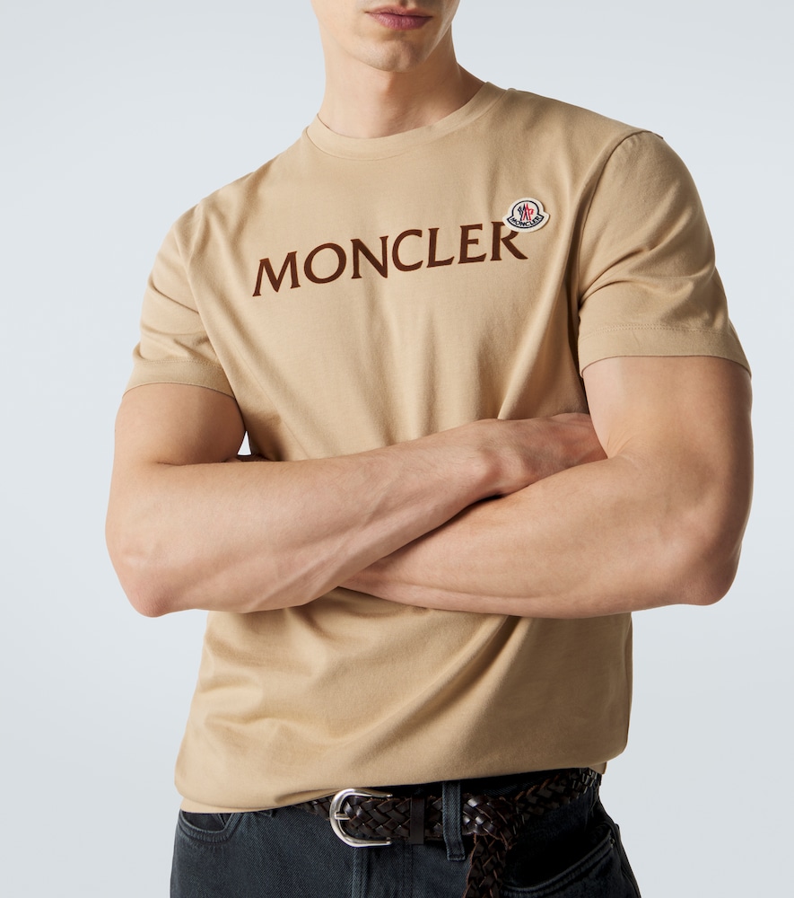  Moncler Moncler T-shirt Aus Baumwoll-jersey 