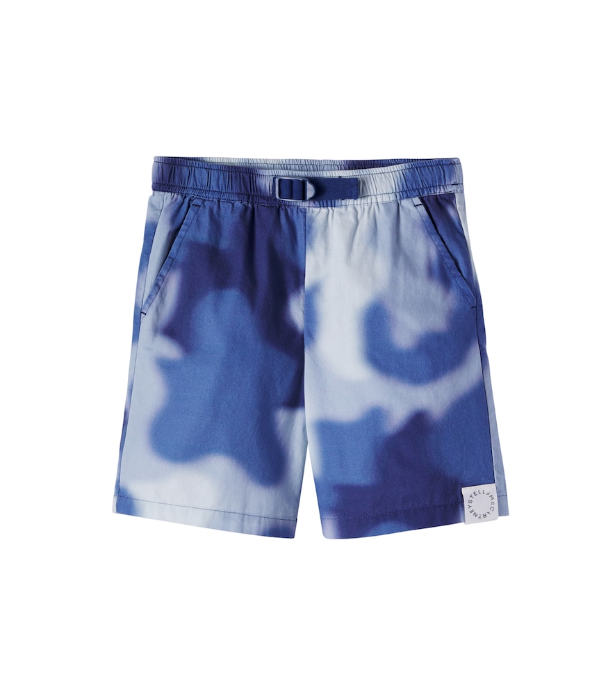 Stella McCartney Kids Camouflage cotton poplin shorts　ステラ マッカートニー キッズ カモフラージュ コットン ポプリン ショーツ Stella