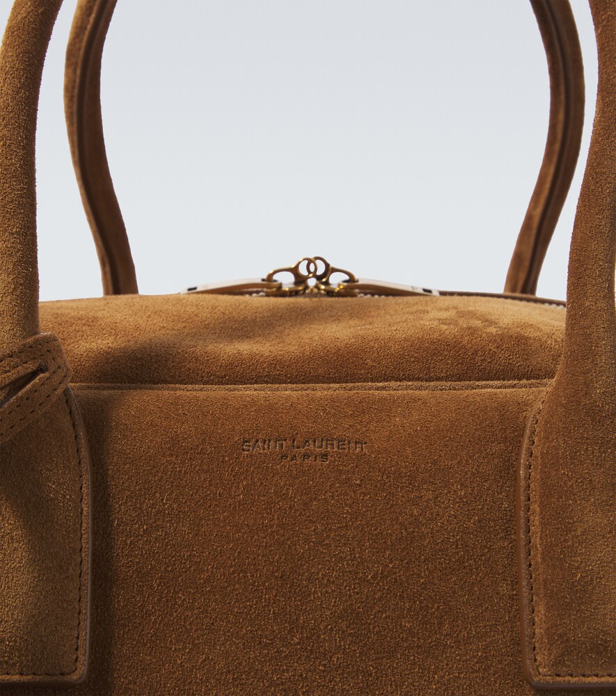  Saint Laurent Saint Laurent Weekender Large Aus Veloursleder 
