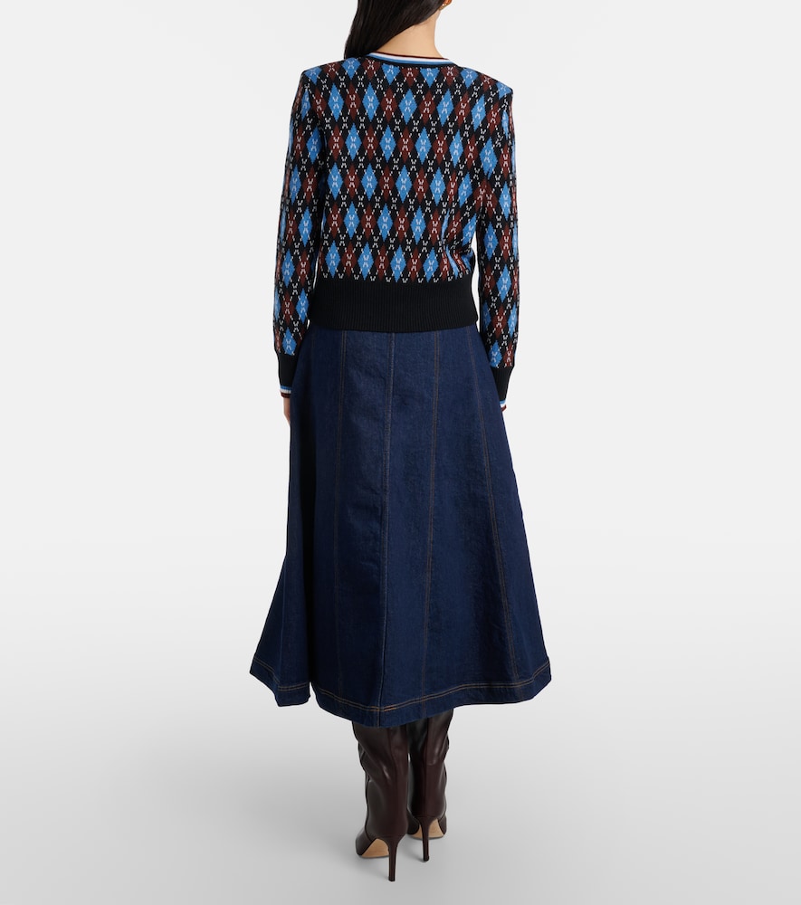 Alix Denim Midi