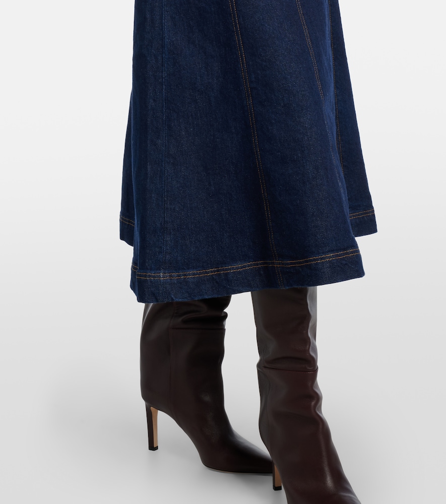 Alix Denim Midi