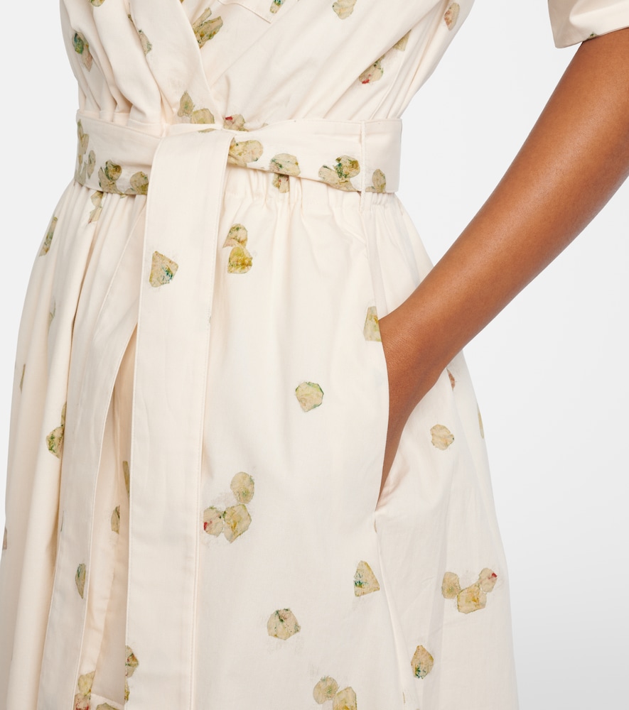  Altuzarra Altuzarra Wickelkleid Lydia Aus Einem Baumwollgemisch 
