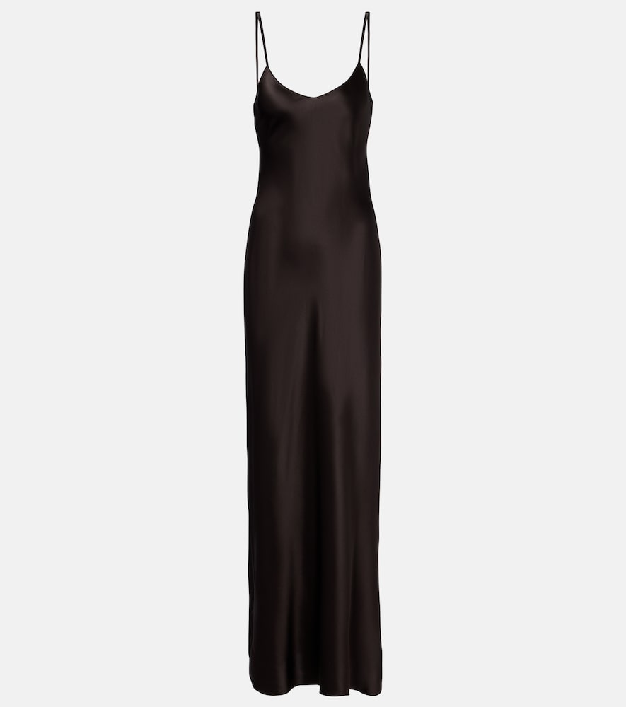 Nili Lotan Cami silk charmeuse slip dress