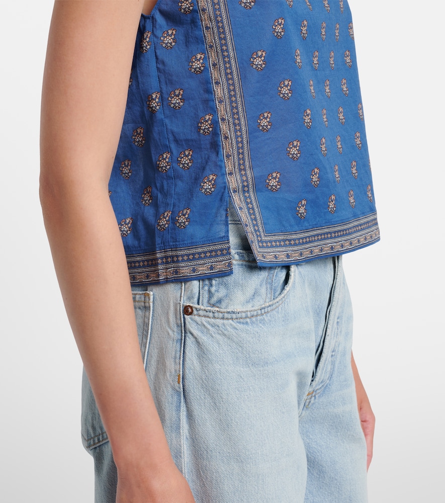  Doen Dã´en Amalia Printed Cotton Top 