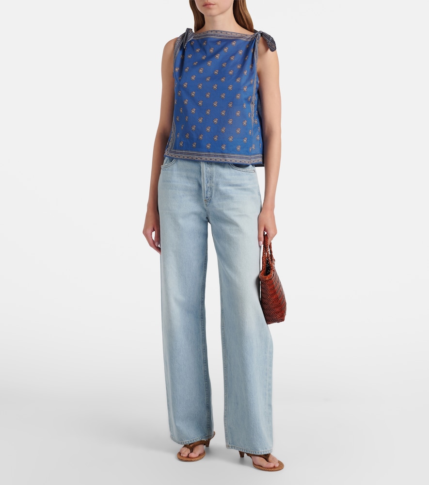  Doen Dã´en Amalia Printed Cotton Top 