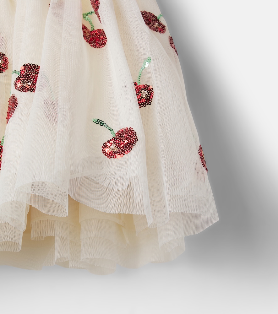  Konges Slojd Konges Sløjd Kleid Heartlily Aus Tüll Mit Pailletten 