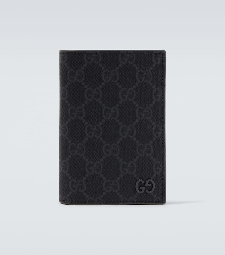 Porta passaporto in canvas GG