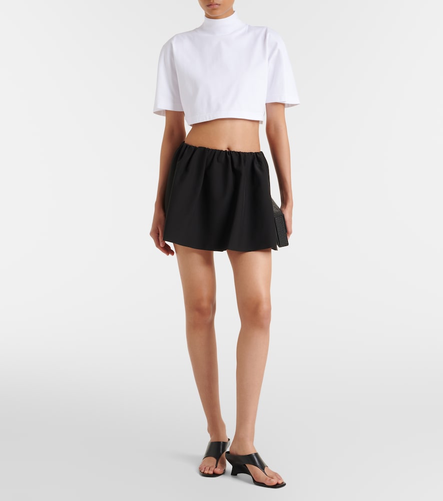  Wardrobe.nyc Wardrobe.nyc Gathered Miniskirt 