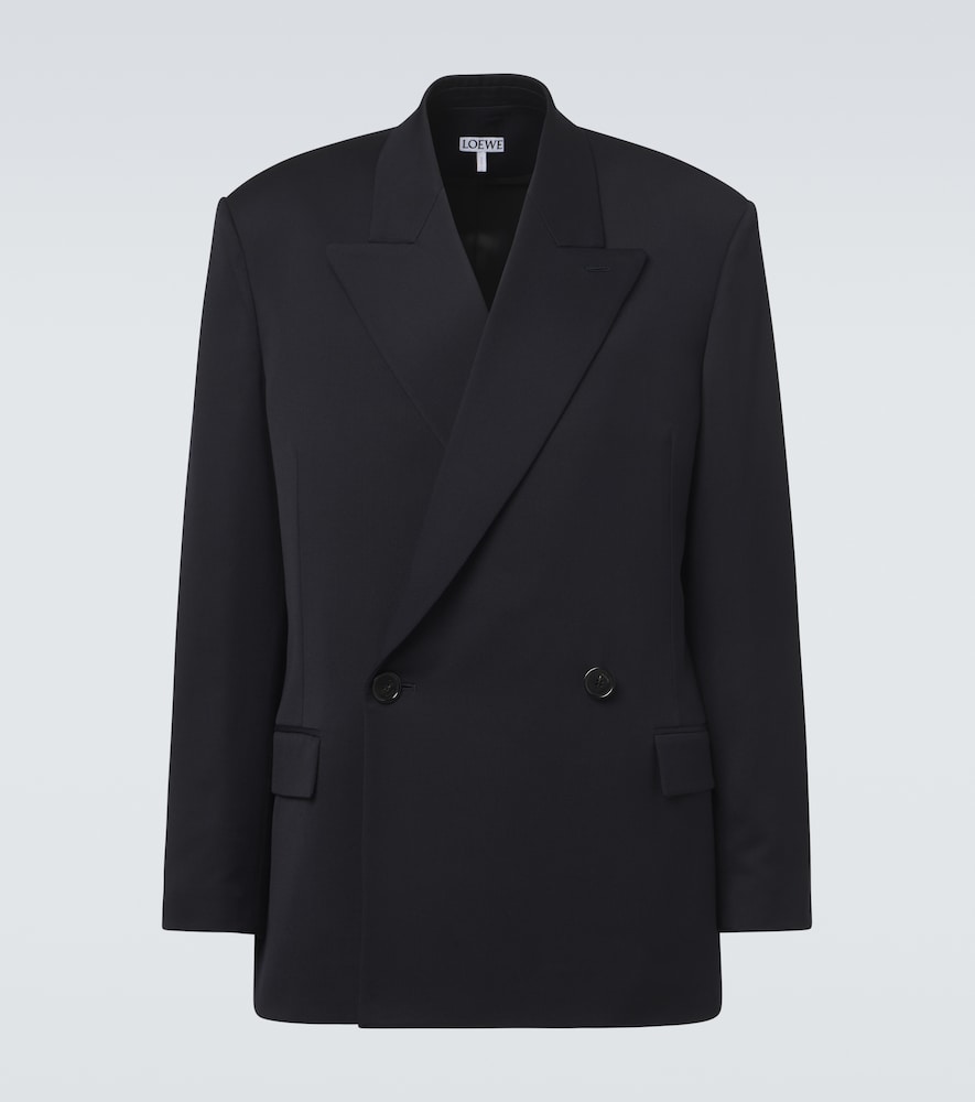 Blazer doppiopetto in lana