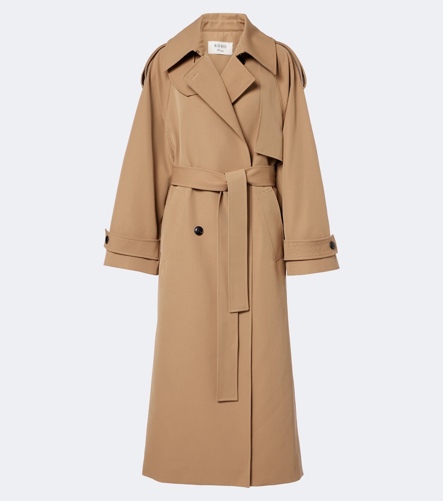 Rohe Róhe Cotton and wool-blend belted coat | Thumbnail 7