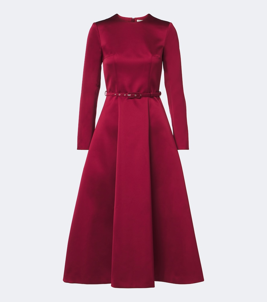 Midikleid Capucine aus Satin