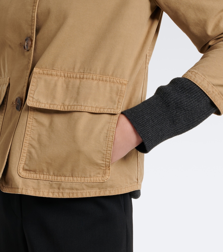 Benka Corduroy-Trimmed Cotton Jacket