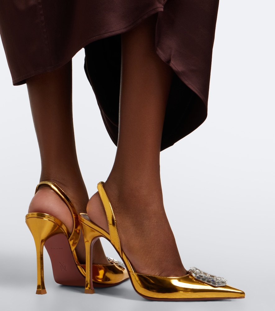 Camelia Mirrored Slingback