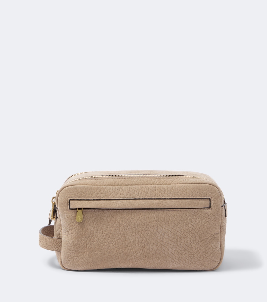 Kosmetiktasche aus Leder