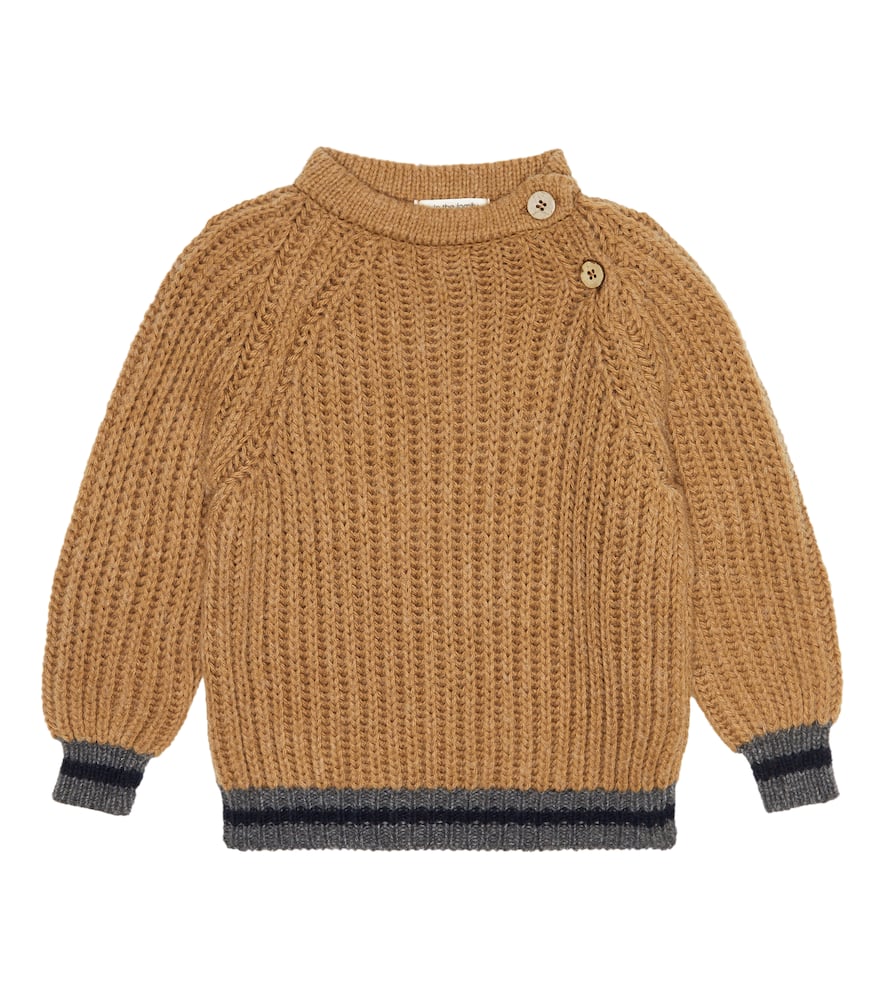 1 + in the Family Baby Pablo ribbed-knit sweater