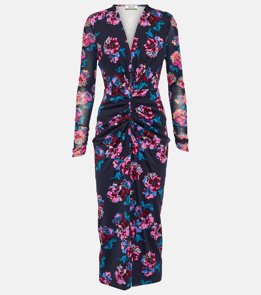 Diane von Furstenberg Hades printed jersey midi dress