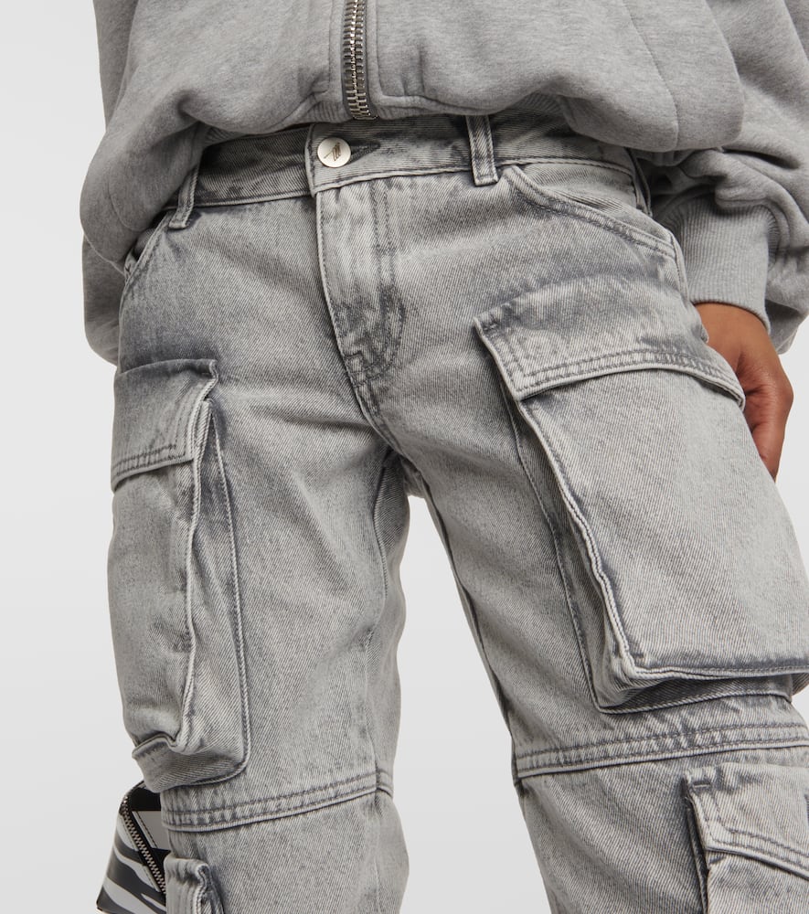 Attico Ladies Grey Essie Long Pants In Grey
