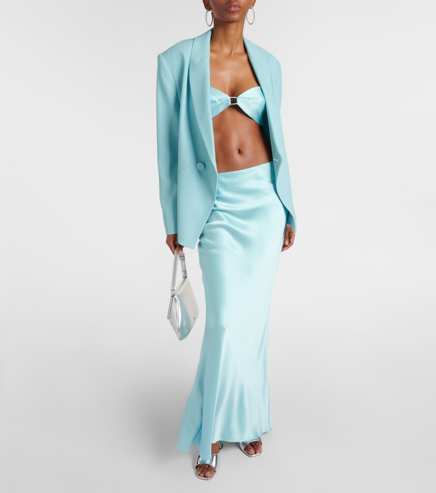  The Sei The Sei Silk Bra Top 