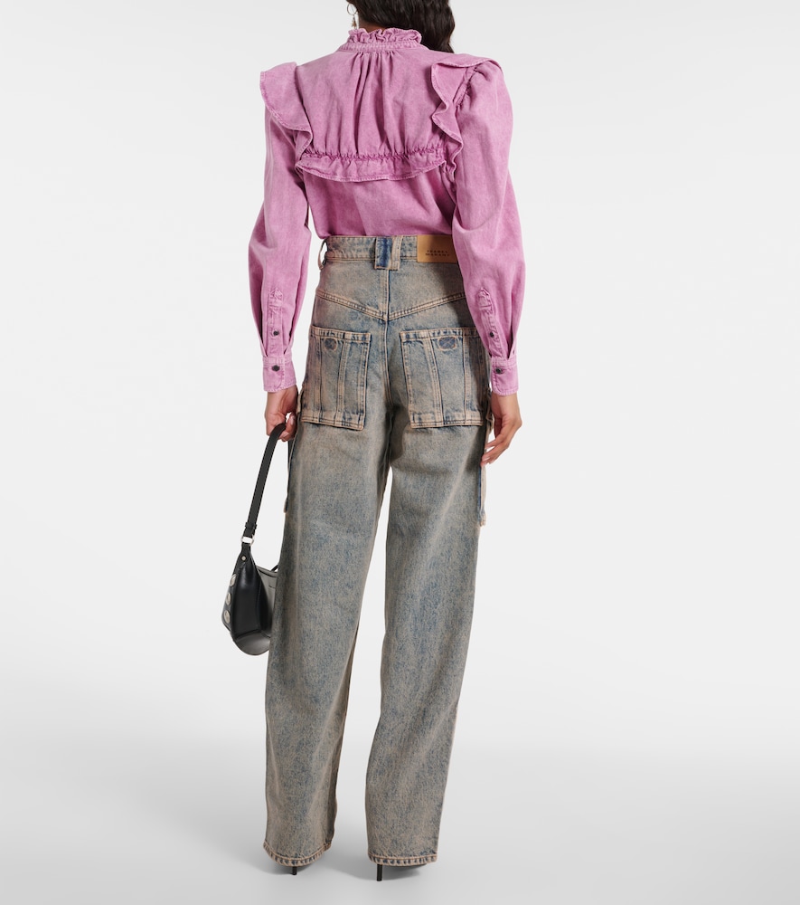  Marant Etoile Marant Etoile High-rise Cargo-jeans Heilani 
