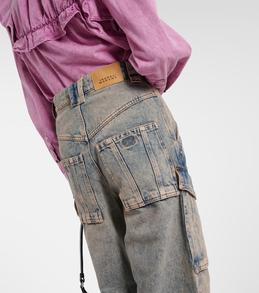  Marant Etoile Marant Etoile High-rise Cargo-jeans Heilani 