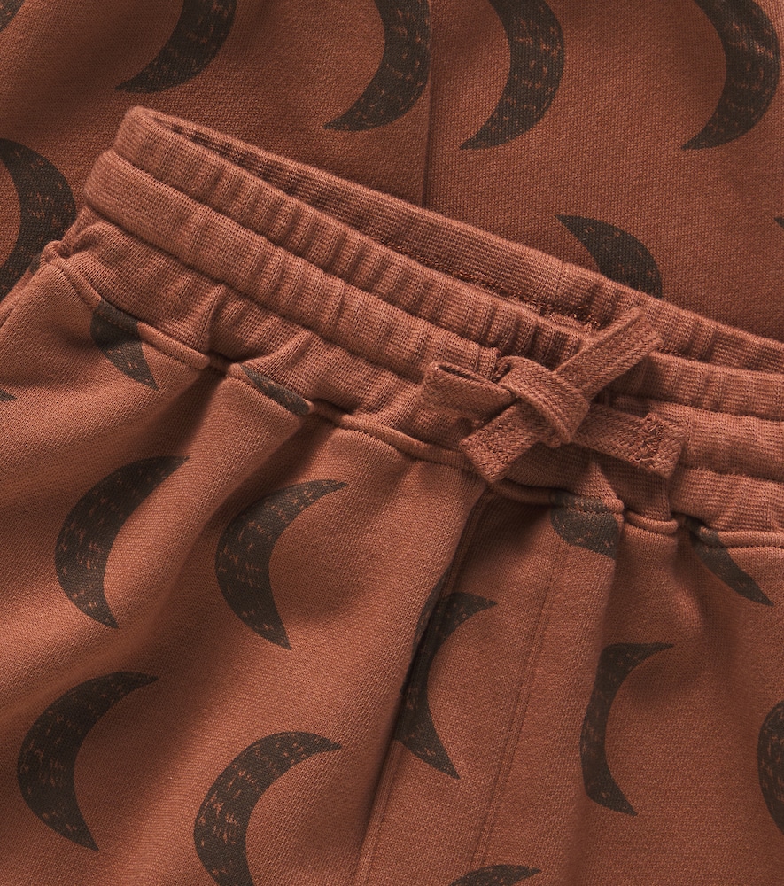  Rylee + Cru Rylee + Cru Moons Cotton-blend Sweatpants 