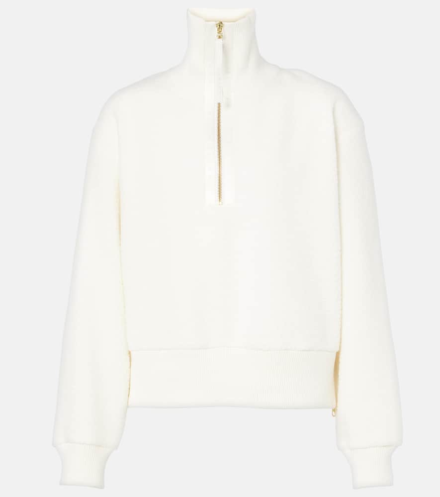 Roselle half-zip fleece sweatshirt
