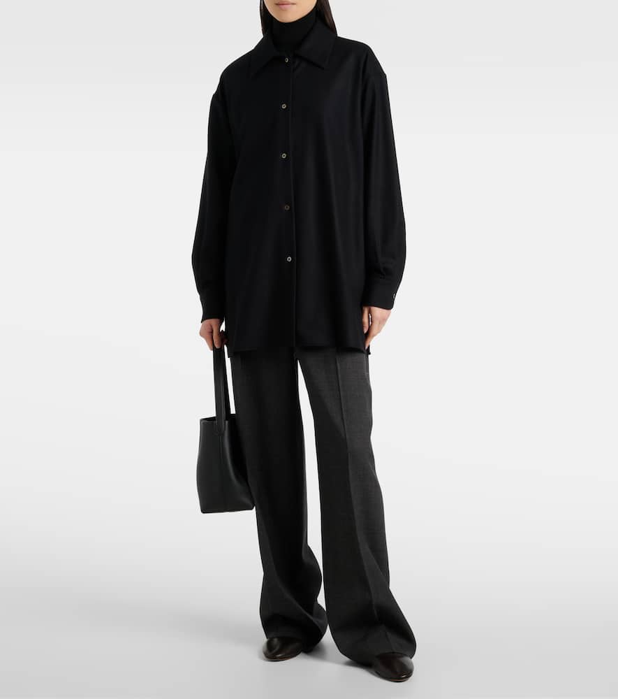 The Row Komako Shirt In Black