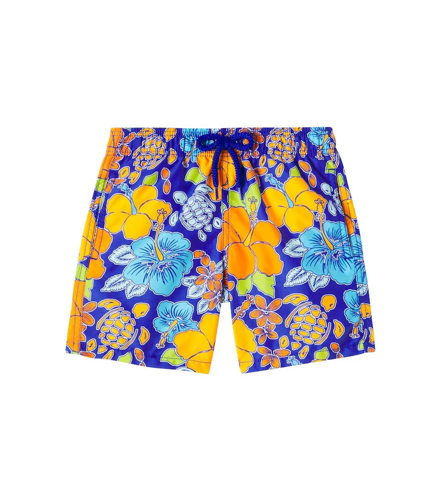 Vilebrequin Jim Printed Swim Trunks In Multi