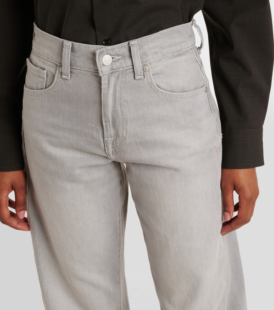  7 For All Mankind 7 For All Mankind Tess Mid-rise Straight Jeans 