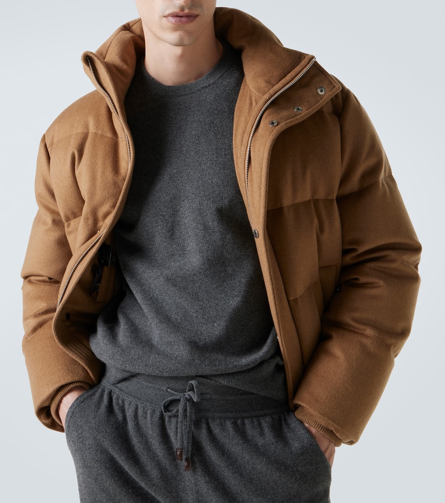 Loro Piana Cashmere Crewneck Sweater In Gray