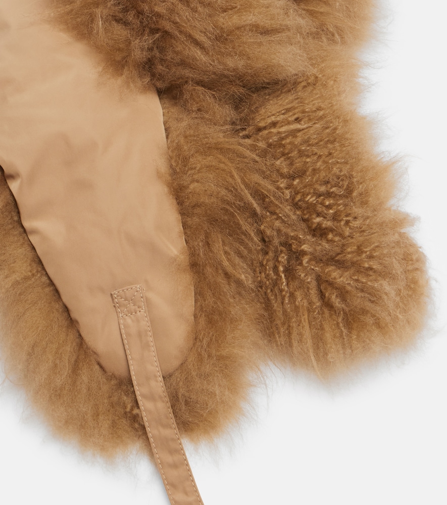  Yves Salomon Yves Salomon Mütze Mit Shearling 