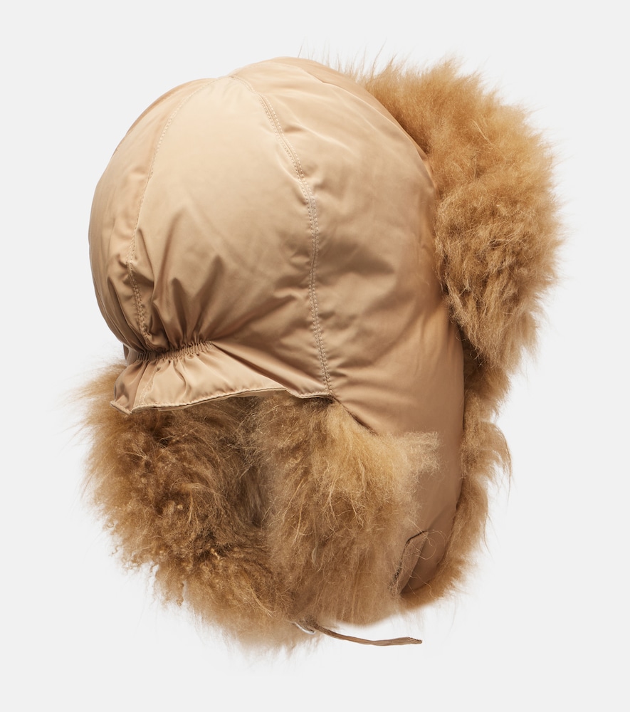  Yves Salomon Yves Salomon Mütze Mit Shearling 