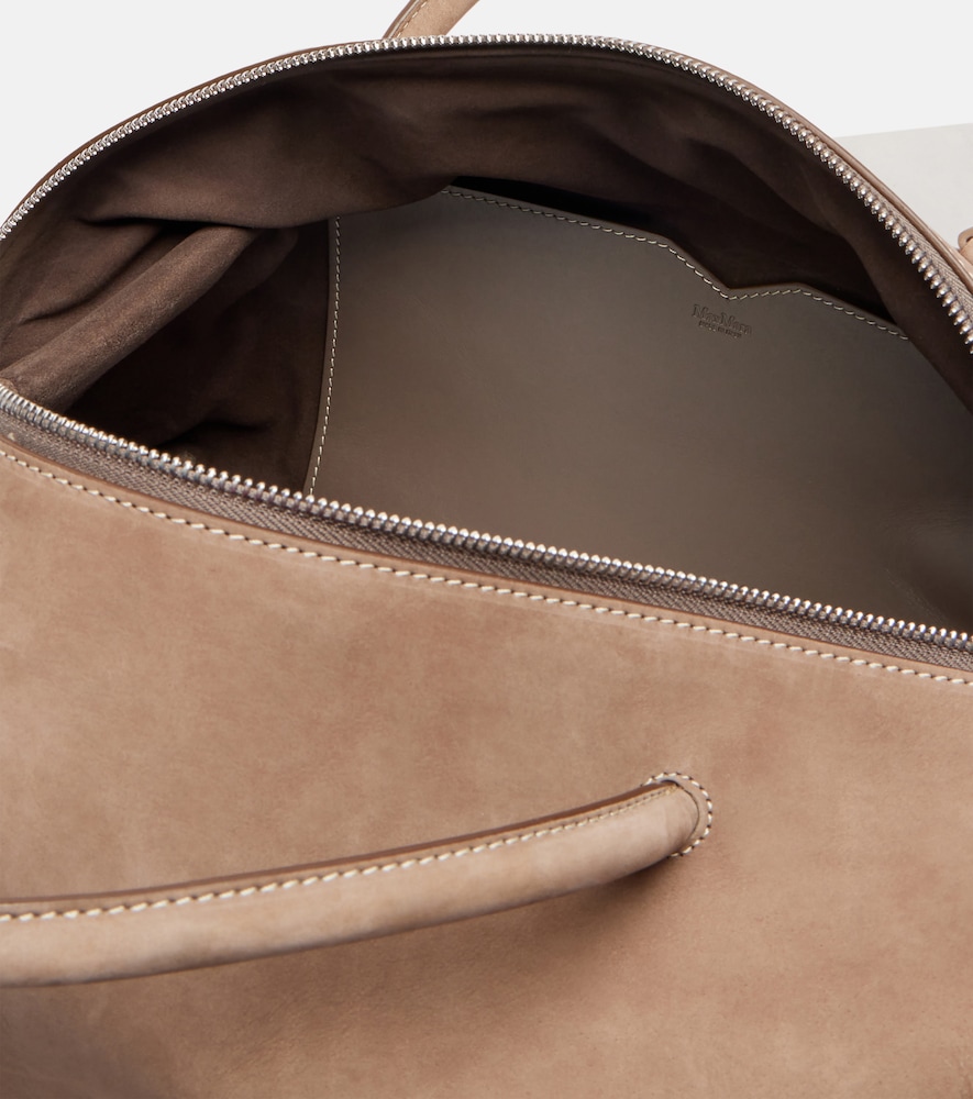  Max Mara Max Mara Tote Bag Holdall Medium Aus Veloursleder 