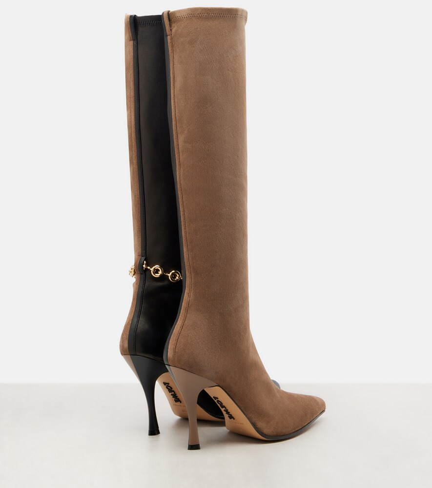  Loewe Loewe Stiefel New Comic Aus Leder Und Veloursleder 