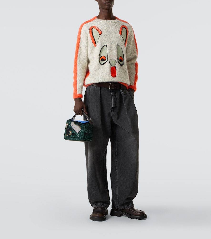  Loewe Loewe X Louis Wain Pullover Aus Einem Wollgemisch 