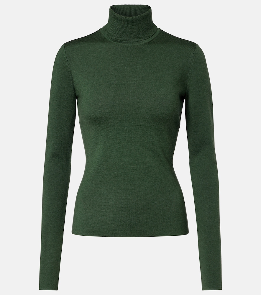 Gabriela Hearst May wool, cashmere, and silk turtleneck top