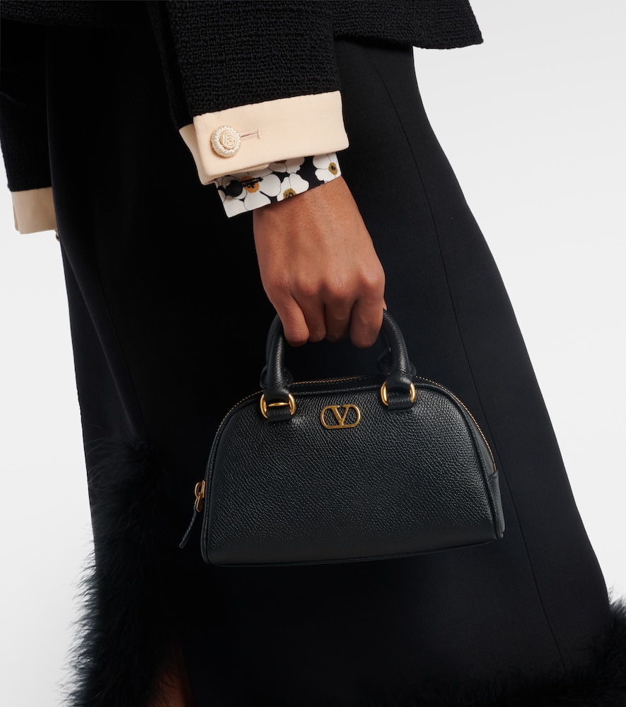 Valentino Garavani VLogo leather tote bag