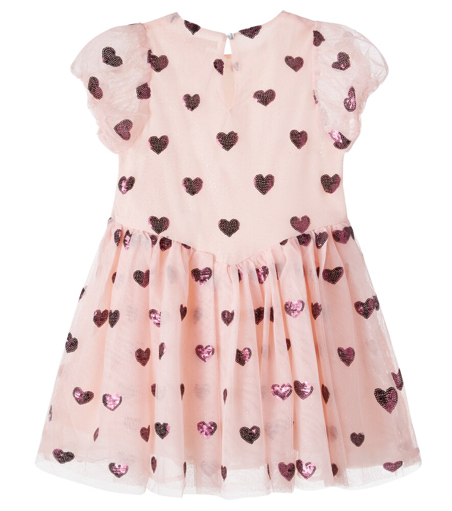  Konges Slojd Konges Sløjd Kleid Heartlily Aus Tüll Mit Pailletten 