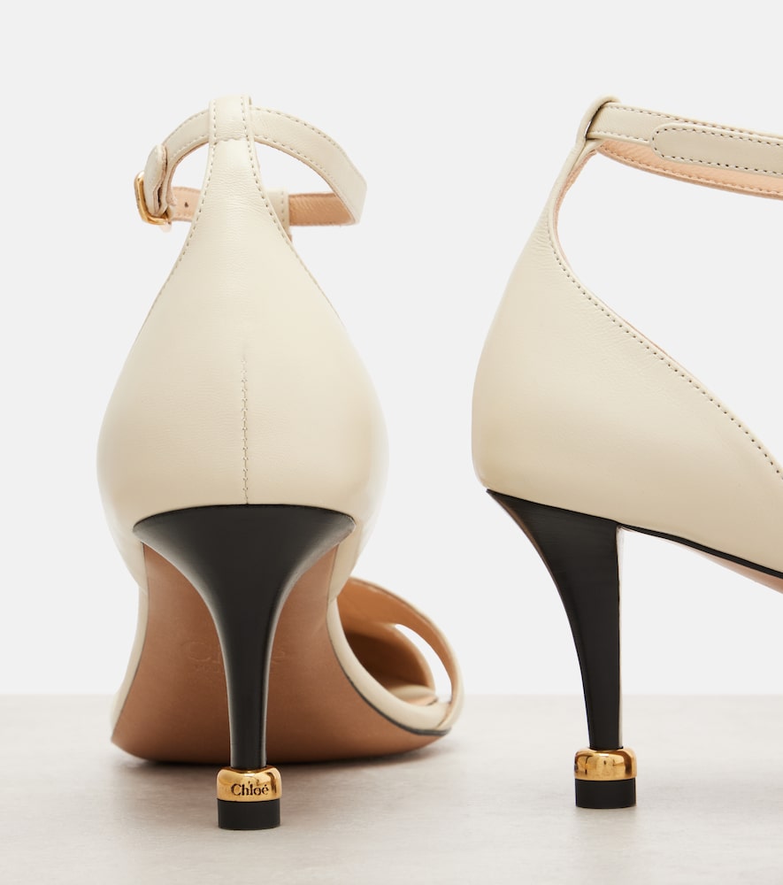  Chloe Chloé Pumps Cleia In Pelle Con Decorazioni 