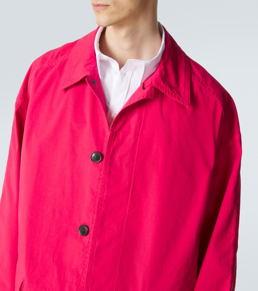  Dries Van Noten Dries Van Noten Mantel Robin Aus Einem Baumwollgemisch 