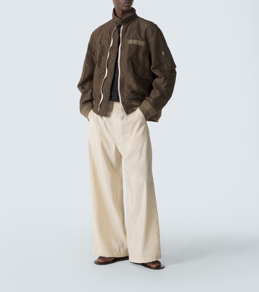 Sacai Twill blouson jacket