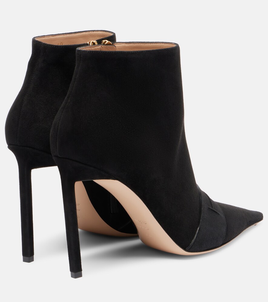  Tom Ford Tom Ford Ankle Boots 105 Aus Veloursleder 