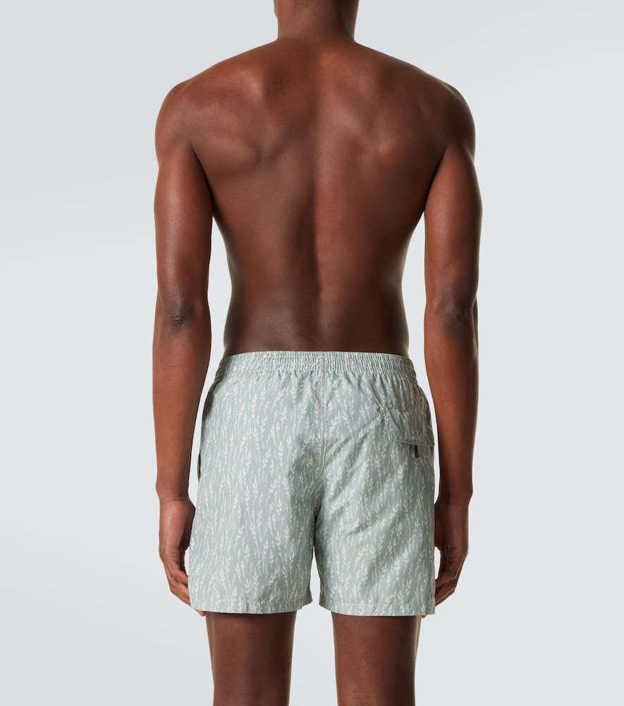  Canali Canali Printed Swim Trunks 