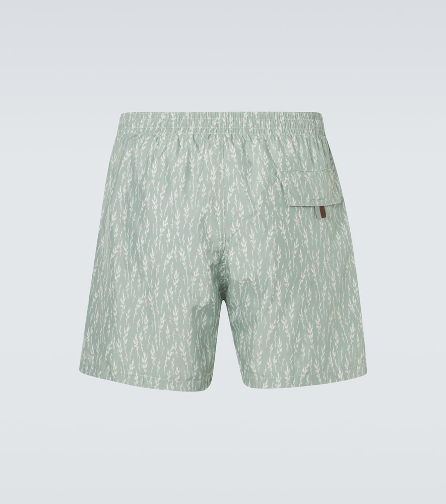  Canali Canali Printed Swim Trunks 