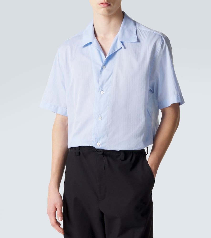 Brioni Brioni Hemd Aus Baumwollpopeline 