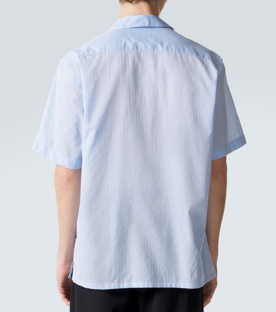  Brioni Brioni Hemd Aus Baumwollpopeline 